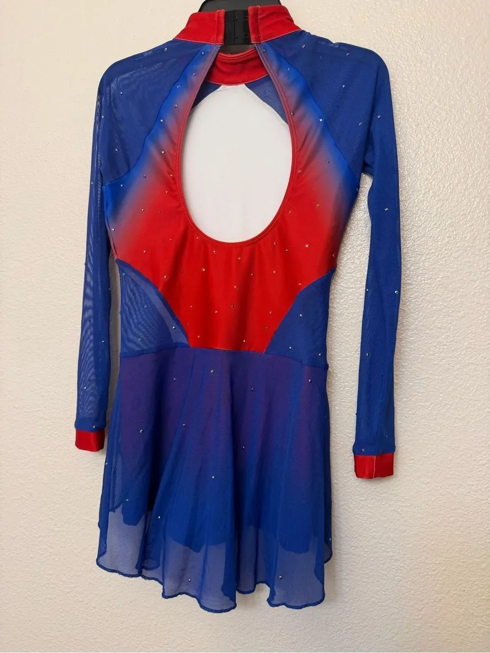 Custom Rebel Athletic Performance Costume Cheer baton pom dress uniform Y Large